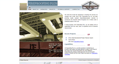 Desktop Screenshot of fireproofingplus.com
